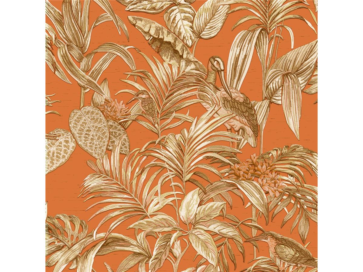 design id Wallstitch Wallpaper Exotic Floral DE120019