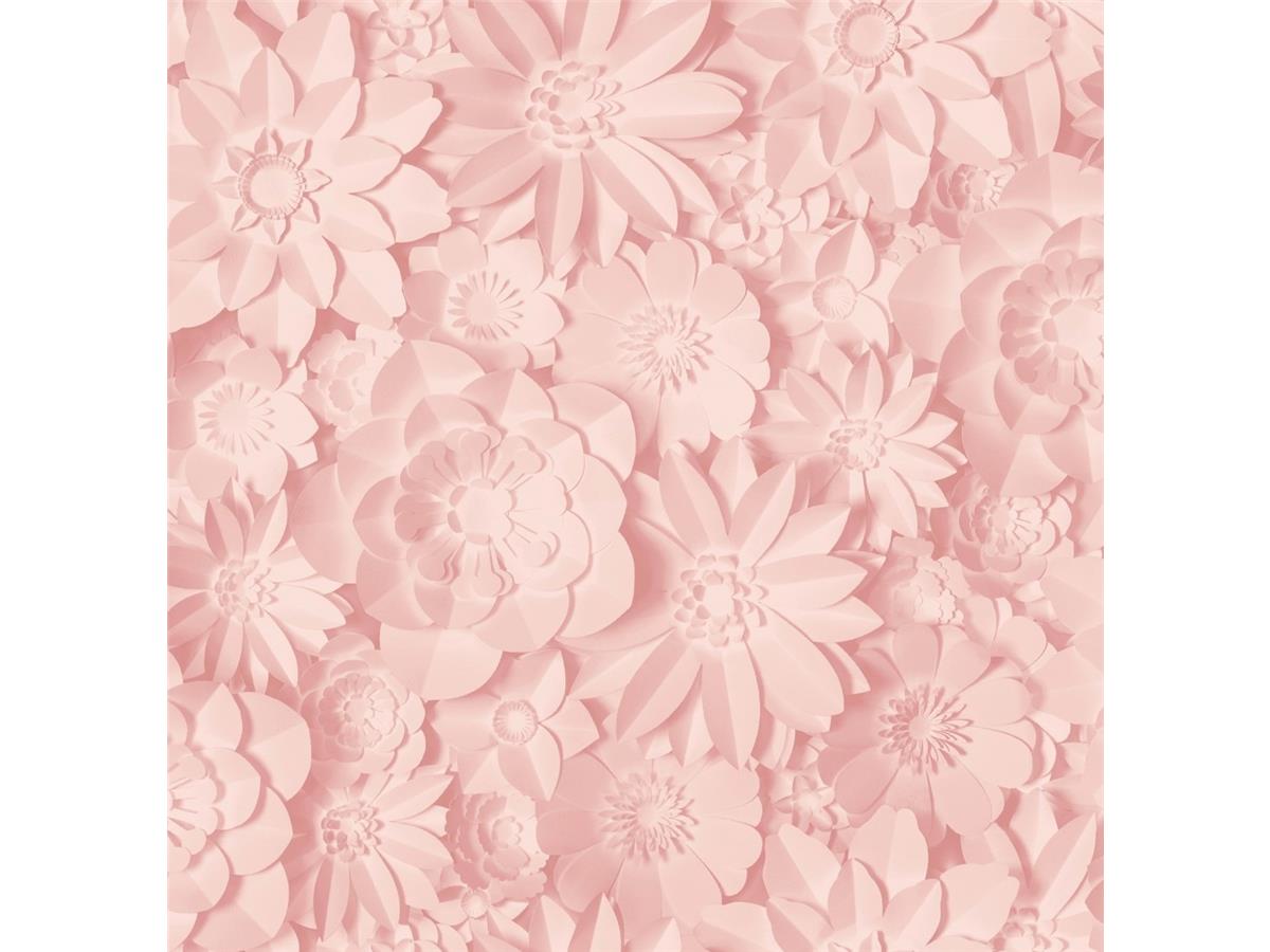 Fine Decor 3D floral wallpaper FD42555 pink