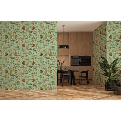 ESSELLE HOME WALLPAPER Tropic House 100045EH Sage
