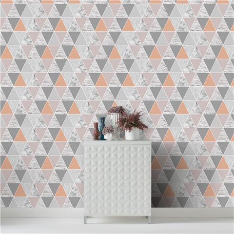GRAHAM AND BROWN Balance WALLPAPER COLLECTION Reflections 103289 Copper