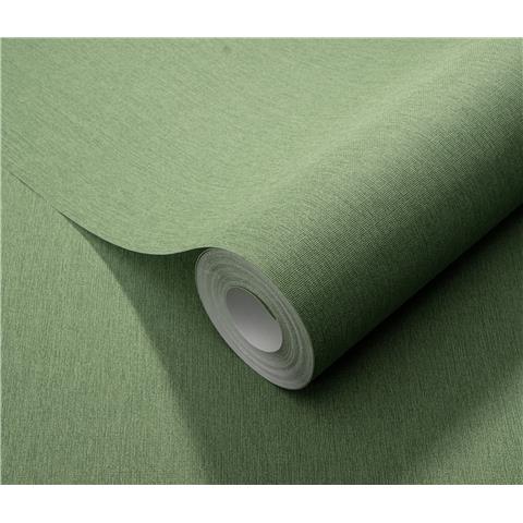Erismann Wall Stories Plain Linear Wallpaper 10393-07 Green