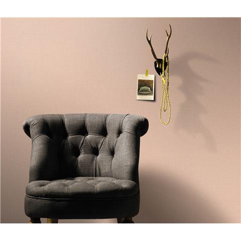 Erismann Wall Stories Plain Linear Wallpaper 10393-23 Peach