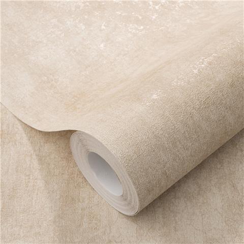 Elle 4 Wallpaper Metallic Concrete Plain 10438-02 Beige