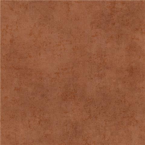 Elle 4 Wallpaper Metallic Concrete Plain 10438-13 Terracotta