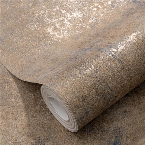 Elle 4 Wallpaper Metallic Concrete Plain 10438-20 Taupe