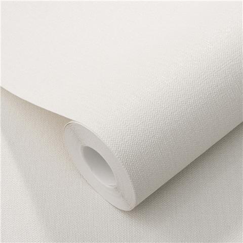 Elle 4 Wallpaper Woven Plain 10444-01 White