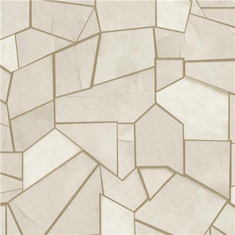 Elle 4 Wallpaper Mosaique Geo 10445-02 Beige