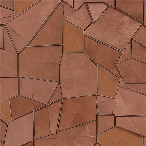 Elle 4 Wallpaper Mosaique Geo 10445-13 Terracotta