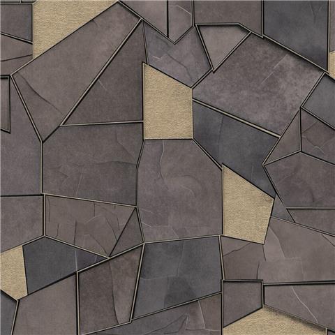 Elle 4 Wallpaper Mosaique Geo 10445-37 Taupe