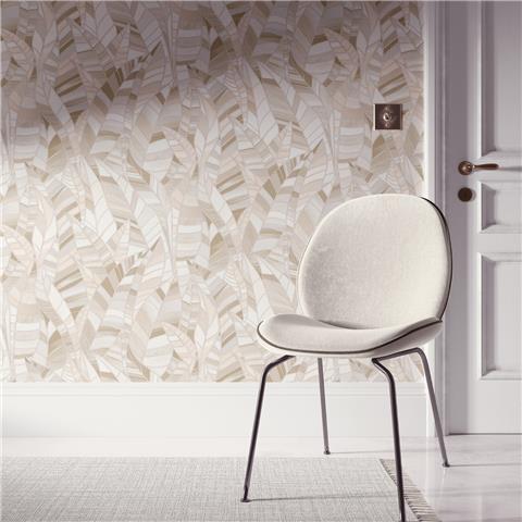 Elle 4 Wallpaper Serenade Leaves 10446-02 Beige