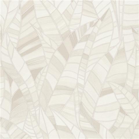 Elle 4 Wallpaper Serenade Leaves 10446-14 Cream