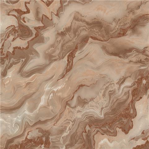 Elle 4 Wallpaper Mystic Spell Marble 10447-13 Terracotta