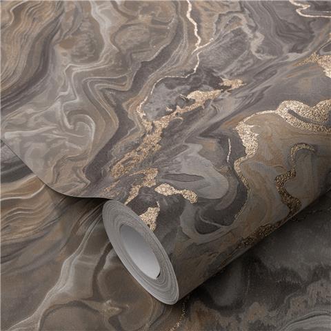 Elle 4 Wallpaper Mystic Spell Marble 10447-37 taupe