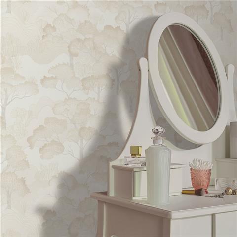 Elle 4 Wallpaper Golden Grove 10448-14 Cream