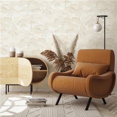 Elle 4 Wallpaper Golden Grove 10448-14 Cream