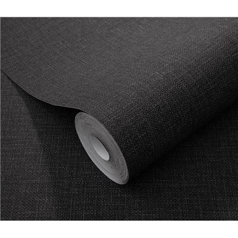 Erismann Wall Stories Plain Texture Wallpaper 10450-15 Charcoal