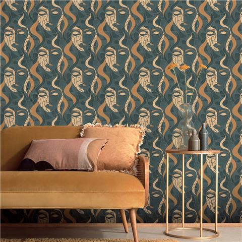 Elle 4 Wallpaper Moretta 10458-19 Petrol