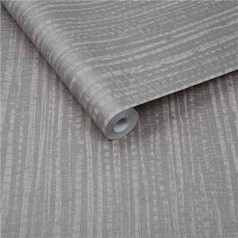 GRAHAM AND BROWN Minimalist WALLPAPER COLLECTION Bamboo Texture 104730 Silver