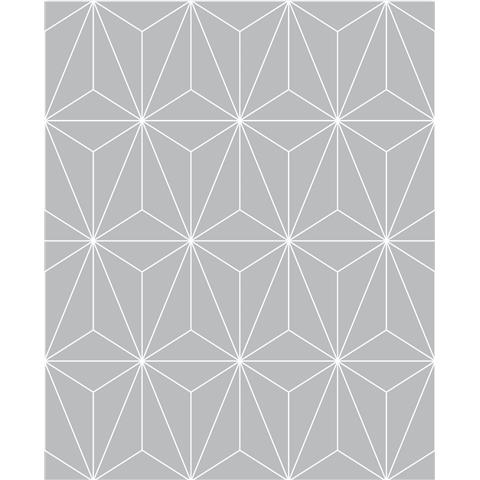 GRAHAM AND BROWN Balance WALLPAPER COLLECTION Prism 104740 Silver