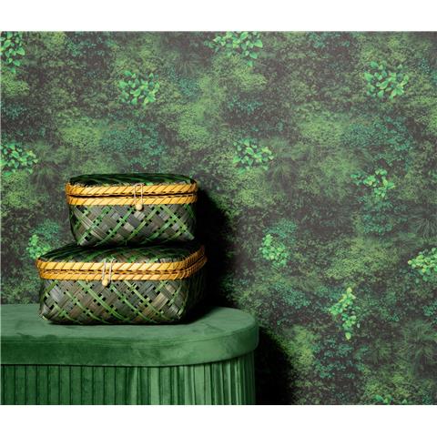 Erismann Wall Stories Shades of Moss Wallpaper 10497-07