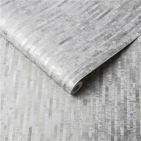 GRAHAM AND BROWN Minimalist WALLPAPER COLLECTION Betula 105105 Silver