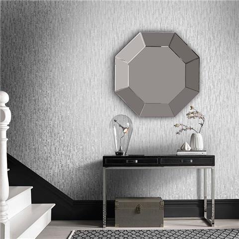 GRAHAM AND BROWN Minimalist WALLPAPER COLLECTION Betula 105105 Silver
