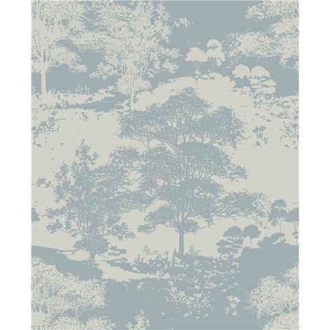 GRAHAM AND BROWN Silhouette WALLPAPER COLLECTION Meadow 105228 Dusk