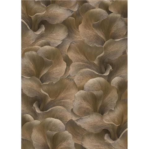 Erismann Fashion for Walls Floral Glow Wallpaper 10527-11 Chocolate