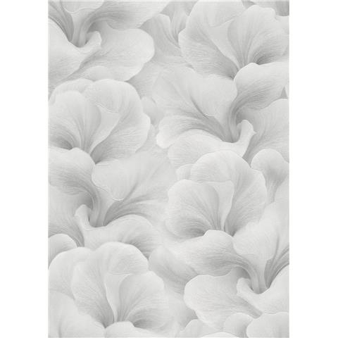 Erismann Fashion for Walls Floral Glow Wallpaper 10527-31 Pearl/Silver
