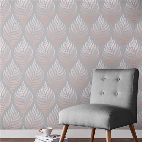 GRAHAM AND BROWN Floriculture WALLPAPER Collection Botanica 105455 Blush