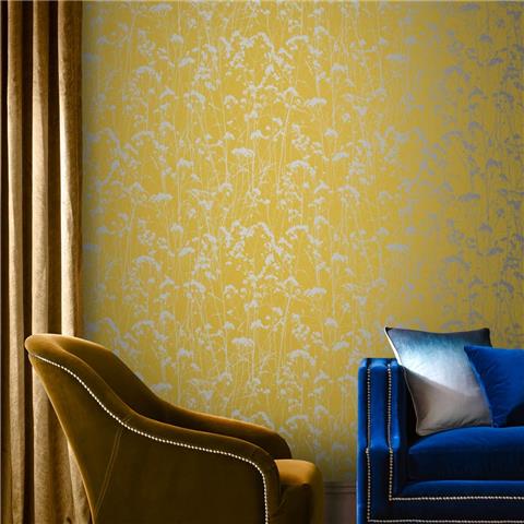 GRAHAM AND BROWN Silhouette WALLPAPER COLLECTION Grace 105458 Summer
