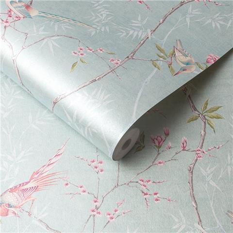 Graham and Brown Hybrid Wallpaper Collection Tori 105767 Duck egg