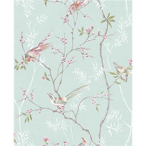 Graham and Brown Hybrid Wallpaper Collection Tori 105767 Duck egg