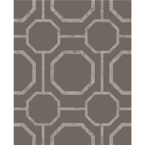 GRAHAM AND BROWN Imperial WALLPAPER COLLECTION Sahsiko 105771 Taupe