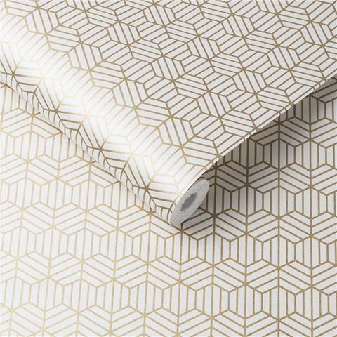 GRAHAM AND BROWN Balance WALLPAPER COLLECTION Echo 105778 Pearl/Gold