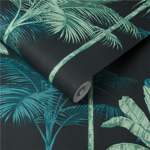 Graham and Brown Hybrid Wallpaper Collection Jungle 105916 Mood Green