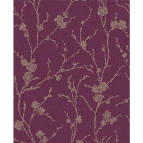 GRAHAM AND BROWN Silhouette WALLPAPER COLLECTION Meiying 105918 mauve