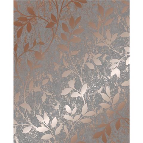 Super Fresco Milan Trail Textured Wallpaper 106402 Rose Gold