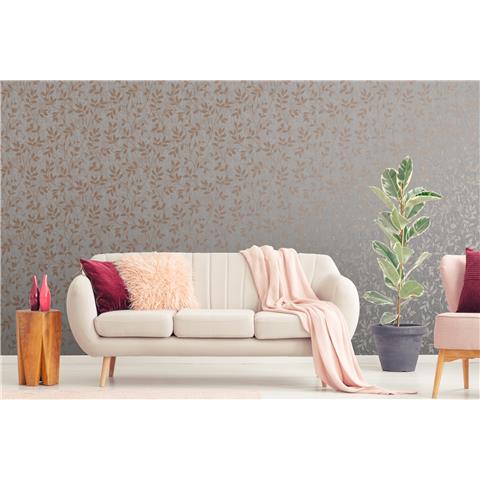 Super Fresco Milan Trail Textured Wallpaper 106402 Rose Gold