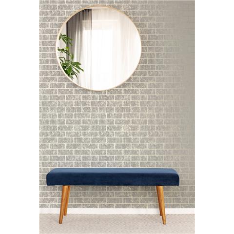 Super Fresco Milan Brick Textured Wallpaper 106524 Taupe