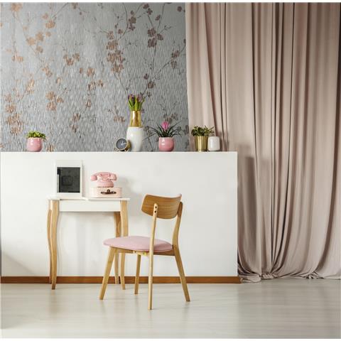 Sublime Theia Wallpaper Blossom Rose Gold 106601