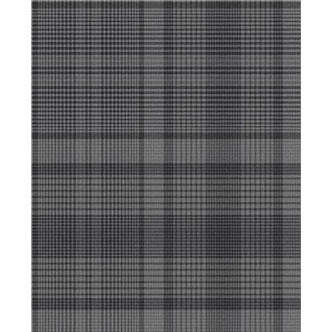 GRAHAM AND BROWN Oblique WALLPAPER COLLECTION Heritage Plaid 107596 Charcoal