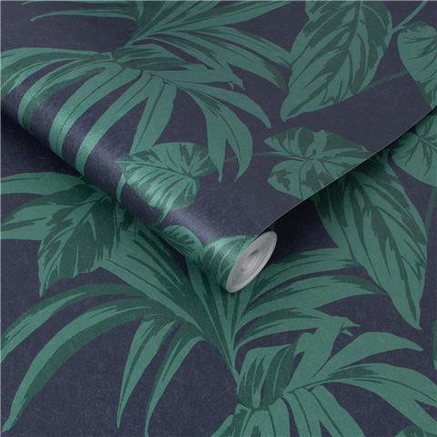 Graham and Brown Hybrid Wallpaper Collection Palma 107607 Midnight