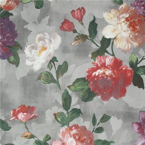 Super Fresco Easy Prestige Wallpaper Isabelle floral 108606 grey