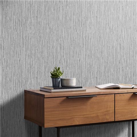 GRAHAM AND BROWN Explorer WALLPAPER COLLECTION Grasscloth 111727 Grey