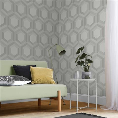 GRAHAM AND BROWN Oblique WALLPAPER COLLECTION Thales 112203 Zen