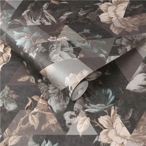 Graham and Brown Curiosity Wallpaper Collection Timepiece 112278 Moonstone