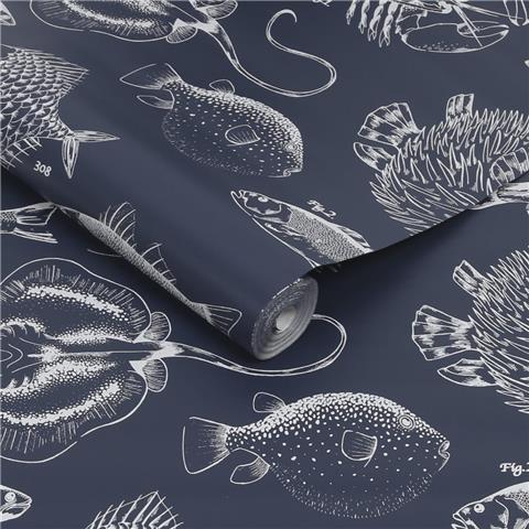 Contour Oasis Wallpaper for Kitchens and Bathrooms Into the Deep 112652