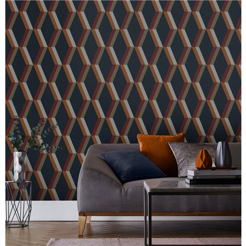 GRAHAM AND BROWN Balance WALLPAPER COLLECTION Cirque 113949 nuit
