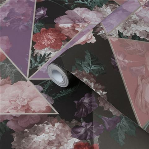 Super Fresco Easy wallpaper Medley Fig Floral 117737 Purple